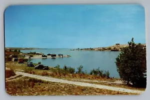 Buffalo Lake Texas TX Peces Rodeo Panhandle Deportes al Aire Libre Club Postal Años 50 - Imagen 1 de 2