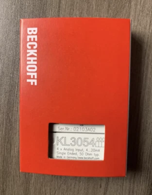 1PC New For Beckhoff KL3054 PLC Module KL-3054 free shipping Fast delivery