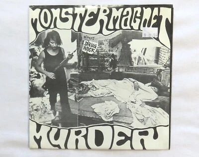 Monster Magnet Murder 7'' Single Vinyl 1990 Primo Caroline Stoner Rock Wyndorf - Image 1 of 3