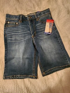 American Star Boys Jean Shorts Flex Stretch Size 16 New - Picture 1 of 5