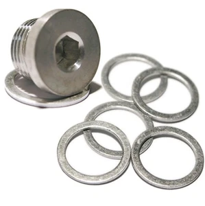 Porsche Boxster 996 997 Oil Sump Plug & 5 Sump Washers 900 219 009 30 SP32W+ - Picture 1 of 5