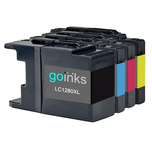 4 XL Printer Ink Cartridges (Set) to repalce Brother LC1280 non-OEM / Compatible - Picture 1 of 1