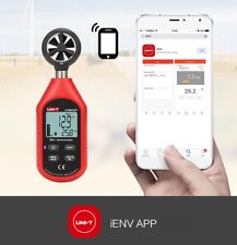UNI-T Digital Bluetooth Anemometer Thermometer Air Flow Wind speed Meter 30m/s