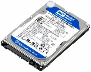 Hard Drive Dell 0F214N WD5000BEVT 500GB 5400U/Min SATA II 8MB 2.5'' - Picture 1 of 3