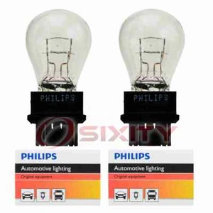 2 pc Philips Rear Turn Signal Light Bulbs for Ram 1500 2500 3500 4000 zu - Picture 1 of 5