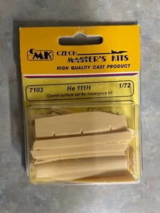 1/72 CMK #7103 He-111H resin control surfaces set for Hasegawa kit NISB - Picture 1 of 2