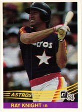 1984 Donruss Set Break #232 Ray Knight NM- Free Shipping