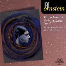 THE LYDIAN STRING QUARTET - Leo Ornstein: Piano Quintet & String Quartet 3 - CD