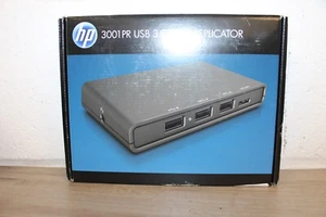 New HP 3001 PR USB 3.0 Port Replicator - Afbeelding 1 van 3