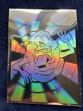 The Real Ghostbusters Panini Vintage Foil Hologram Sticker 1988 Letter W