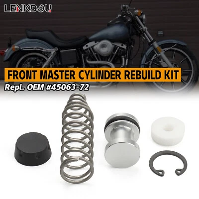 45063-72 Front Master Cylinder Rebuild Kit For Harley Shovelhead 3/4" Bore 73-81 - Image 1 of 4