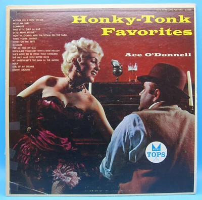 Honky-Tonk Favorites - Ace O'Donnell - Tops Records  1957 - Image 1 of 4