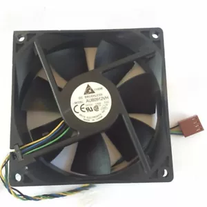 DELTA AUB0912VH 92X92X25MM DC12V 0.6A 4PIN PWM Chassis Cooling Fan - Picture 1 of 2