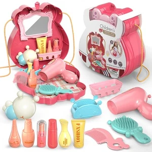 LILYBUDS Pretend Play Toys for Kids, Girls Vanity Set with Mirror, Pretend Pl... - Picture 1 of 7