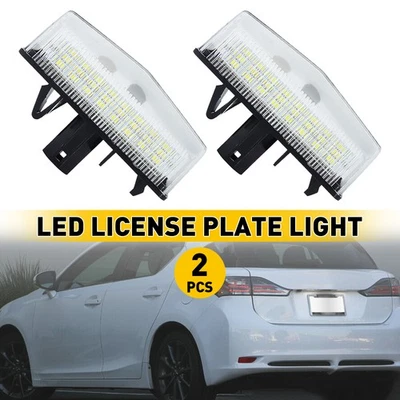 SUPER 2X BRIGHT LED Plate Housing Light License For 2016 2017-2018 Toyota RAV4 - Image 1 of 4