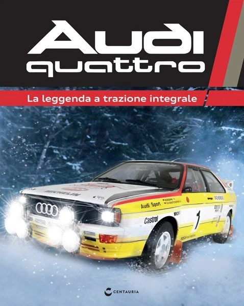 AUDI QUATTRO A2 1984 1:8 CENTAURIA FULL KIT 110 USCITE (NO POCHER - DEAGOSTINI) - Immagine 1 di 3