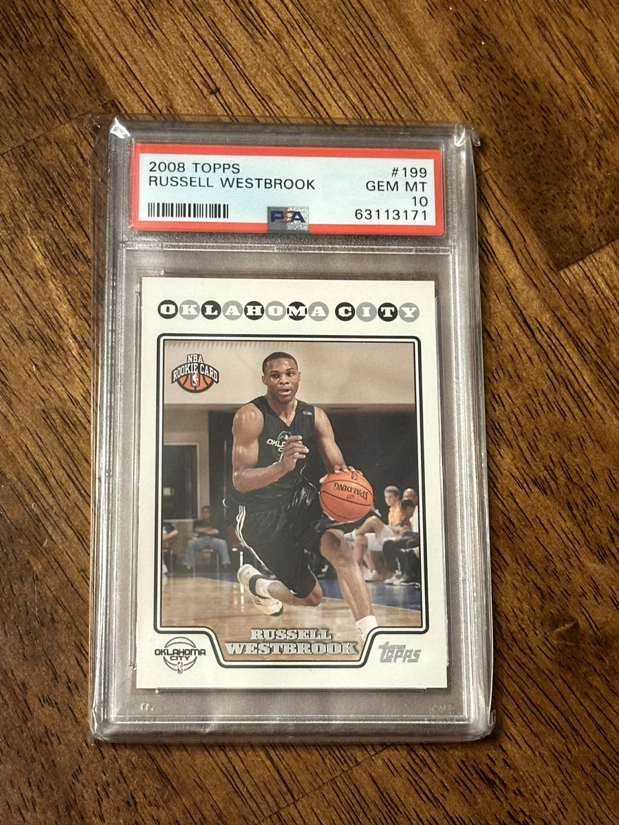 Russell Westbrook Auto NBA カード Basketball Professional Sports Authenticator (PSA) Russell