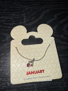 Collar Piedra Natal Disney Mickey Mouse Enero (leer descripción) - Imagen 1 de 2