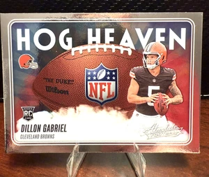 Dillon Gabriel Hog Heaven Rookie Insert-2025 Panini Absolute Browns NFL RC - Picture 1 of 2