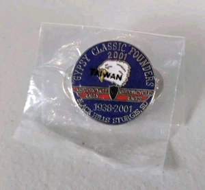 2001 Sturgis Jackpine Gypsy Classic Founders South Dakota Rallye Weste Pin #290 - Bild 1 von 4