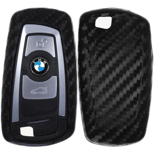 Schlüssel Hülle CARBON für BMW F20 F21 F22 F23 F30 F31 F34 F32 F26 F25 F33 F10 - Picture 1 of 5
