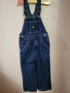 John Deere Kids Overalls Size 5 - Picture 1 of 5
