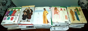 Lot of 124 Sewing Patterns Women/child Mixed UC FF Simplicity Butterick McCall's - Picture 1 of 16