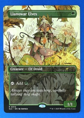 MTG Llanowar Elves Countdown Kit: An Encyclopedia of Magic 0012 RARE - Image 1 of 2