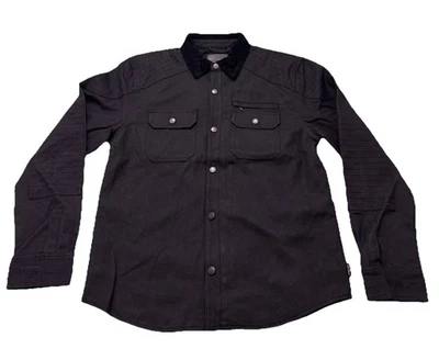 Sobrecamisa Deus EX Machina Canter Negra Moto 3M Cordura Para Hombre Talla XL Foto 1 de 4