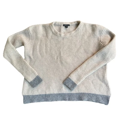 James Perse Los Angeles Sweater Women Sz 2 100% Cashmere Crew Neck - Image 1 of 4