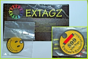 WOW! EXTAGZ PATHTAG EXMAN Exchangeable GEOCACHING GEOCOIN ALTERNATIVE PATH TAGS - Picture 1 of 6