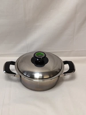 AMC Edelstahl Topf mit Visiotherm Deckel 20cm Durchmesser - Bild 1 von 4