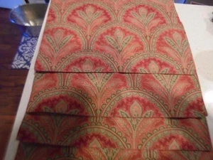 3 Pottery Barn Marcelle Paisley placemats perfect condition ~ low fast shipping! - Picture 1 of 3