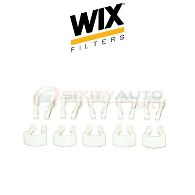 WIX Fuel Line Clip for 1983-1986 Mercury Lynx 1.6L 1.9L L4 - Throttle Body bv Foto 1 de 4