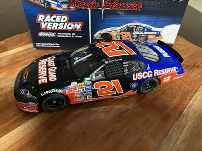 Coche diecast Kevin Harvick Action 2006 #21 Coast Guard Reserve Richmond Win 1:24 Foto 1 de 4