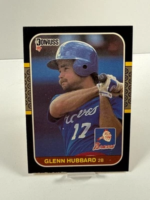 1987 Donruss - Glenn Hubbard #634 - Image 1 of 2