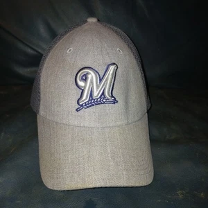 Milwaukee Brewers New Era 39Thirty Baseball Hat Mesh Back MLB Large-XLarge Cap - Picture 1 of 11