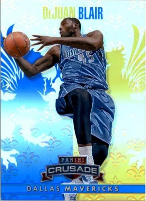 2013-14 Panini Crusade Insert Blue #160 DeJuan Blair - BSK - Image 1 of 2