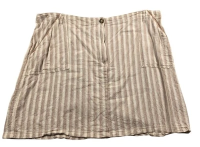 Per Se Women's Linen Blend Skirt Size 2xl - Image 1 of 4