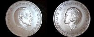 1968 Denmark 10 Kroner World Silver Coin - Picture 1 of 1