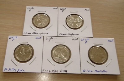 5- U.S. National Park Quarters (1P16-20) 2022 Uncirculated Quarters see list! - Image 1 of 4