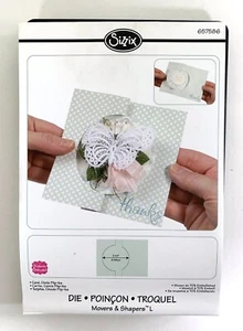 Retired Sizzix CIRCLE FLIP-ITS CARD DIE 657589 Movers & Shapers - Picture 1 of 2