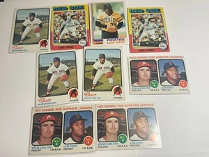 9 Luis Tiant Cards Vintage Baseball Card Lot 70s 80s Red Sox HOF - Picture 1 of 7