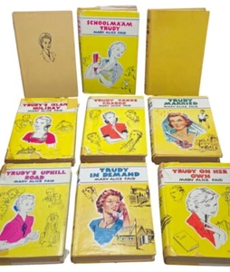 Mary Alice Faid Complete Trudy Series 9 Book Collection Hardcover Vintage - Bild 1 von 15