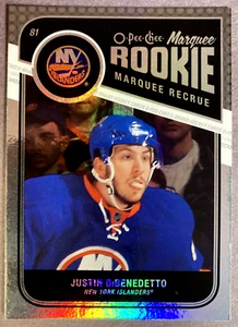 2011-12 OPC Marquee Novato Arco Iris #575 Justin DiBenedetto New York Islanders - Imagen 1 de 1