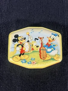 Vintage Disneyland Tin George W. Horner England Mickey Donald Bambi Pinocchio - Picture 1 of 8