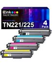 4 Pack Tn221 Tn225 Toner For Brother Tn-221