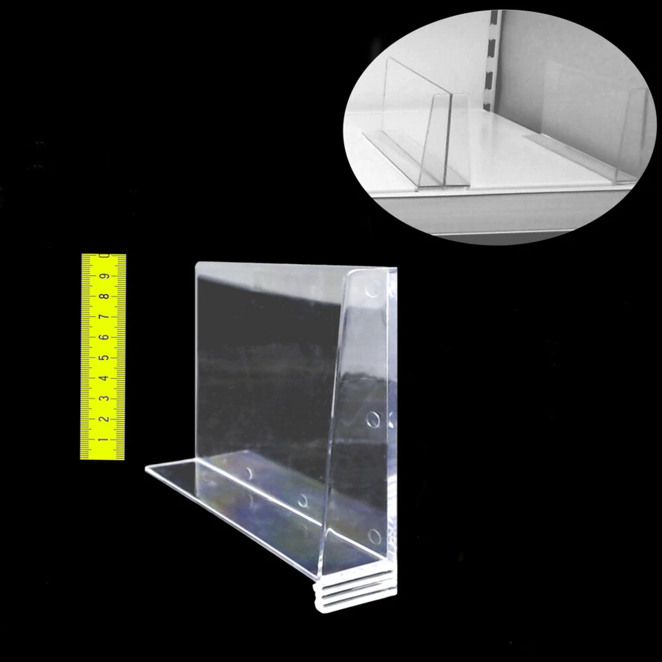 MARKENLOS FZ813= Fachteiler Rechts L20cm H10cm für Tegometall Fachboden Tego Regal Gondel