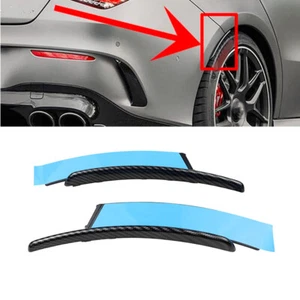 Coppia paraspruzzi labbro sopracciglia ruota posteriore per Benz C/X118 CLA250 AMG Line 2020+ - Foto 1 di 8