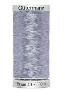 Gutermann Rayon 40 #1165 LIGHT SKY BLUE, 500m Machine Embroidery Thread - Picture 1 of 2